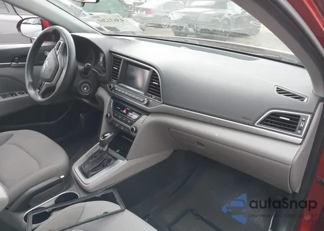 2018 Hyundai Elantra Sel z USA, uszkodzony, nr VIN 5NPD84LF7JH357195